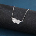 wholesale 925 Sterling Silver **infinity Teapot Zircon Necklace: Elegant Pavé-set Sterling Silver Pendant**-0-2