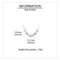 wholesale 925 Sterling Silver Geometric Faceted Bead Necklace With Symmetrical Design In Shiny Silver Finish-0-2
