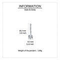 wholesale 925 Sterling Silver Elegant Moissanite Drop Earrings With Symmetrical Design And Graduated Stones-0-2