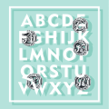 wholesale Metal S925 silver DIY letter beads, hollow initials, bracelet charms, factory direct-0-3