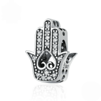 wholesale S925 sterling silver demon eye bead bracelet with colorful oil-filled eye charms.-undefined