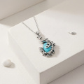 wholesale 925 Sterling Silver Phoenix Pendant Necklace-0-1
