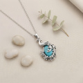 wholesale 925 Sterling Silver Phoenix Pendant Necklace-0-2