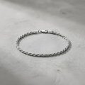 wholesale 925 Sterling Silver Rope Chain Bracelet-0-1