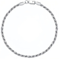 wholesale 925 Sterling Silver Rope Chain Bracelet-0-0