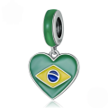 wholesale S925 sterling silver demon eye bead bracelet with colorful oil-filled eye charms-0-12