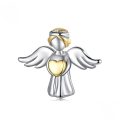 wholesale 925 Sterling Silver Guardian Angel Series Bracelet Bead Set Pendant Loose Beads-0-6