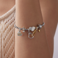 wholesale 925 Sterling Silver Guardian Angel Series Bracelet Bead Set Pendant Loose Beads-0-2