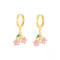 wholesale S925 Sterling Silver Mini Tropical Fruit Earrings, A Best-selling Creative Minimalist Design-0-4