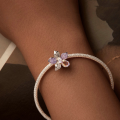 wholesale Metal S925 Silver Fresh Flower Silicone Beads Australian Opal Loose Beads Wholesale-0-4