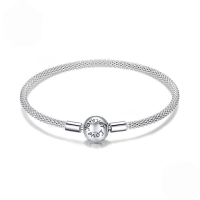 wholesale 925 sterling silver afternoon coffee red wine beads bulk jewelry bracelet bead set pendant-undefined
