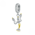 wholesale S925 Sterling Silver Magic Candle Holder Charm Bracelet Bead-0-0