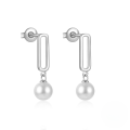 wholesale S925 Sterling Silver Star Moon Pearl Moonstone Zircon Inlaid Stud Earrings,-0-12