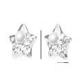 wholesale 925 Sterling Silver Star And Moon Studs Earrings For Women-0-10