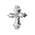 wholesale Sterling silver 925 classic cross beads, versatile charm for DIY jewelry-0-0