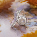 wholesale Metal S925 Silver Fresh Flower Silicone Beads Australian Opal Loose Beads Wholesale-0-2