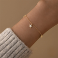 wholesale S925 Sterling Silver New Star Pendant Bracelet For Women, Multi-layer Stackable-0-2