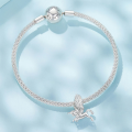 wholesale S925 sterling silver dream unicorn bead bracelet charms accessories, metal material first-0-3