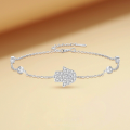 wholesale S925 Sterling Silver Evil Eye Hand Of Fatima Cross-border Women's Bracelet With Unique Design And Luxurious Feel-0-1