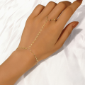 wholesale S925 Sterling Silver Lip Knuckle Ring Chain, A Versatile Multi-layer Stacking Korean-style Hand Accessory For Women-0-3