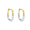 wholesale S925 Sterling Silver Classic U-shaped Versatile Hoop Earrings For Women, Hot Selling Ins Fashion Earrings-0-0