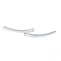wholesale S925 Sterling Silver Ins Minimalist Line Ear Hook Earrings,。-0-4