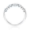 wholesale Sterling Silver 925 Women's Love Ring Luxury Minimalist Heart Promise Ring-0-3
