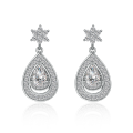 wholesale European American S925 Sterling Silver Brand Jewelry Set Earring Ring Necklace Bracelet-0-2