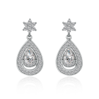 wholesale European American S925 Sterling Silver Brand Jewelry Set Earring Ring Necklace Bracelet.-undefined