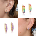 wholesale S925 Sterling Silver With Colorful Zircons And Turquoise, A Light Luxury And Trendyins-0-4
