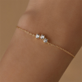 wholesale 925 Sterling Silver Classic Bestseller Single Row Zircon Accent Versatile Bracelet,ins。-0-2