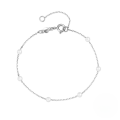 wholesale S925 Sterling Silver Ins Style Layered Pearl Bracelet, Elegant And Versatile Daily Wear-0-4