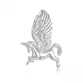 wholesale S925 sterling silver dream unicorn bead bracelet charms accessories, metal material first-0-0