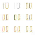 wholesale S925 Sterling Silver U-shaped Zircon Accent Trendy Minimalist Ins Style Ear Cuffs-0-0