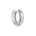 wholesale S925 Sterling Silver New Classic Best-selling Octagram Zircon Ear Hoop Ear Clip Earrings For Women-0-4