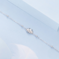 wholesale 925 Sterling Silver Lotus Opal Bracelet For Women Adjustable Bead Chain Bracelet-0-3