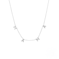wholesale S925 Sterling Silver Ins Style Versatile Women's Mama Letter Initial Pendant Necklace For Mom-0-2