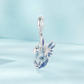 wholesale 2024 S925 Sterling Silver Dragon Pendant Bead for Bracelet Charm Accessories-0-1