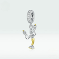 wholesale S925 Sterling Silver Magic Candle Holder Charm Bracelet Bead-0-4