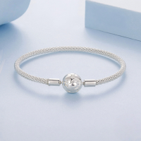 wholesale S925 sterling silver, platinum-plated classic star-moon bracelet, fashionable women's accessory-undefined
