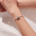 wholesale "Metal: S925 sterling silver, fairy tale pumpkin carriage bead bracelet, princess magic charm"-0-2