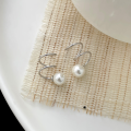 wholesale 925 Sterling Silver Pearl Stud Earrings For Women-0-2