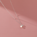 wholesale S925 Sterling Silver Cherry Freshwater Pearl Necklace, A Minimalist And Niche Design With A Luxurious Feel, Pearl Collarbone Chain For Wholesale-0-3