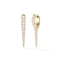wholesale S925 Sterling Silver Punk Style Spike Studded With Crystals And Pearl Ear Cuff Earrings For Women-0-14