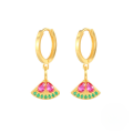 wholesale S925 Sterling Silver Mini Tropical Fruit Earrings, A Best-selling Creative Minimalist Design-0-11