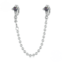 wholesale S925 Sterling Silver Retro Dark Halloween Bead Bracelet Set Diy Mix-undefined