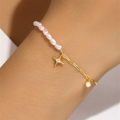 wholesale S925 Sterling Silver Exquisite Opal Star Light Luxury Inlaid Zircon Pearl Temperament Bracelet Korean Version Small Advanced Internet Famous Hand Accessory-0-1