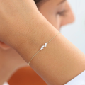 wholesale S925 Sterling Silver Rhinestone Simple And Elegant Hypoallergenic Ins Trendy。-0-3