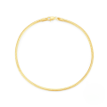 wholesale 18k Gold Plated 925 Sterling Silver Classic Creative Versatile Snake Bone Chain Bracelet,-0-0