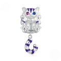 wholesale 925 silver beads fantasy cat charm bracelet jewelry wholesale-0-0